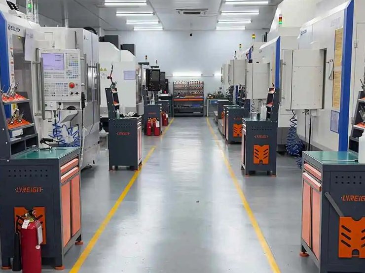 China metal machine shop