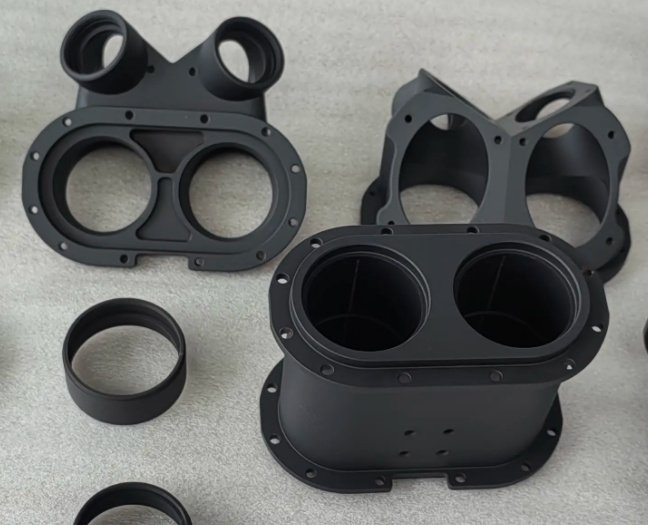 titanium parts finishing and plating